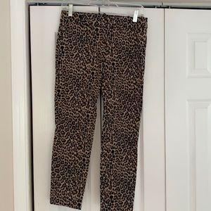 Cute JCrew Leopard Pant